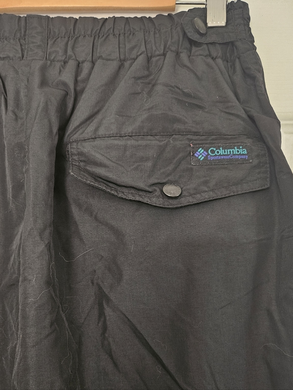 Vintage Columbia Women's Black Snow Ski Pants Size Medium - Picture 6 of 8